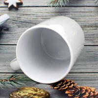 Tasses en céramique vierges de 11 oz imprimées par sublimation en gros, personnalisables avec logo et photo, tasses magiques changeant de couleur