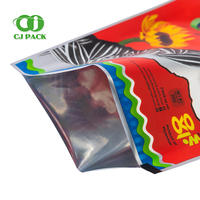Sac de gousset latéral thermoscellé avec logo personnalisé bon marché emballage alimentaire en feuille d'aluminium graines de tournesol gravure CPP