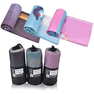 Commercio all'ingrosso sublimazione telo <span class=keywords><strong>mare</strong></span> in microfibra camoscio sport asciugamano da viaggio per la spiaggia - Product Image 2