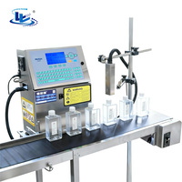 Imprimante à jet d'encre CIJ industrielle automatique XP600 Tête d'impression Séchage rapide 1 an pour les bouteilles en plastique Date de production Numéro de lot Codage