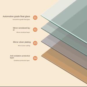 Productos de tendencia, artículos de tienda de decoración para el hogar, espejo montado en la pared, tablero perforado de madera maciza, espejo Push-pull, perchero para sala de estar, estante de almacenamiento para el hogar, muebles para sala de estar personalizados - Product Image 6