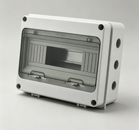Boîtier de distribution de puissance 100A AC en acier avec disjoncteur, indice de protection IP55, 400V, pour panneau de commande intérieur/extérieur