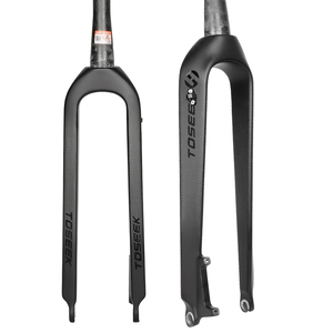 Toseek 3K Màu Đen Mờ Xe Đạp Leo Núi <span class=keywords><strong>Mtb</strong></span> Cứng <span class=keywords><strong>Fork</strong></span> 26 27.5 29er <span class=keywords><strong>Carbon</strong></span> <span class=keywords><strong>Fork</strong></span> Phụ Tùng Cho Xe Đạp - Product Image 1