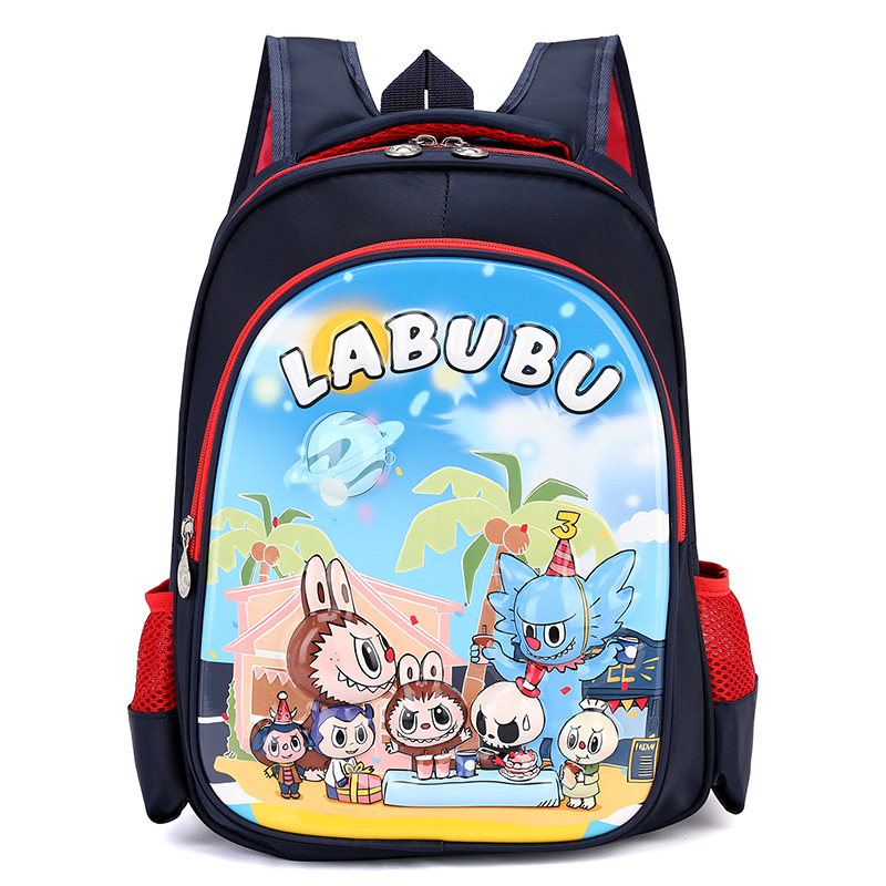 POPMART the Monsters LABUBU リュック/バックパック Classic Bag Series-LABUBU Berber Fleece Backpack (Brown