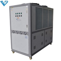 Refroidisseur d'eau industriel Venttech à refroidissement par air/Système de traitement des plastiques avec compresseur et dimensions personnalisables