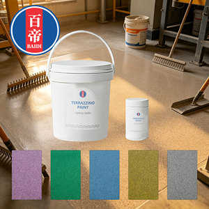 Revêtement époxy auto-nivelant économique résistant à la corrosion pour sols en béton - Product Image 4