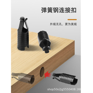 Hidden Connectors Iron Cabinet <b>Shelf</b> Two In One Fasteners Easy Installation Furniture Hardware Accessories - Product Image 3