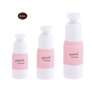 15ml 30ml 50ml 100ml Luxury Lotion Serum Frosted Pink Amber Cosmetic Plastic Vacuum Airless Pump Bottle