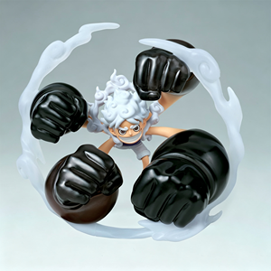 Vente en gros Nouvelle figurine d'action en PVC officielle sous licence <span class=keywords><strong>WCF</strong></span> Nika Gear 5 <span class=keywords><strong>Luffy</strong></span> Gum-Gum Eagle Gatling, modèle de collection d'anime - Product Image 5