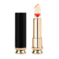 Rouge à lèvres hydratant revitalisant à la fleur séchée et feuille d'or, changeant de couleur selon la température, personnalisable OEM, marque privée