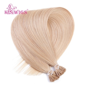 Extensiones de Cabello Humano Virgen Vietnamita 12A, con Punta en I, Cutícula Alineada, Doble Trama, Punta de Microeslabones, Sin Caída - Product Image 2