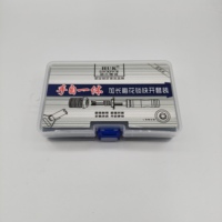 LK Premium Grade 7mm 78mm Kit de crochetage tubulaire 3 pièces pour serrures de portes de voiture et coffres-forts, usage professionnel Guangdong