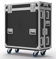 Boîte à outils de haute qualité Flight Rack Case Gator Storage Cases Vol avec niveau et roues pour X32 Compact