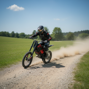 Motocicleta Ligera de 72V con una Velocidad de 100 Kilómetros por Hora para Exploración al Aire Libre en Terrenos Complejos - Product Image 4