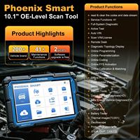 Outil de diagnostic intelligent avancé Topdon Phoenix avec MDCI Pro, prend en charge la programmation en ligne, 13+ marques de voitures, codage ECU, topologie, ADAS