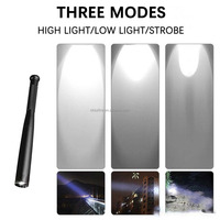 Lampe torche super brillante haute puissance, défensive, rechargeable par USB, corps en alliage d'aluminium, lampe torche tactique LED