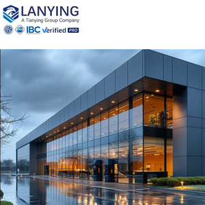 工場保管、製造、物流用の鉄骨倉庫および工業用ワークショップ建築キット - Product Image 1