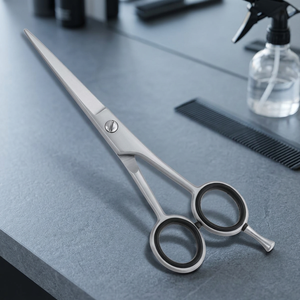 กรรไกรตัดผมมืออาชีพ สแตนเลสสตีล ปลายคม กรรไกรตัดผมสำหรับคนถนัดขวา - Product Image 2