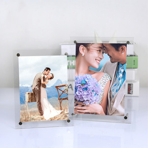 Rõ Ràng Khung Ảnh Acrylic, Miễn Phí Đứng Khung Hình Giấy Chứng Nhận Đăng Poster Chủ Dọc Hoặc Ngang - Product Image 3