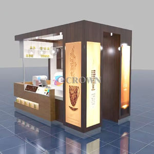 Bread Corian Cabinet <strong>Laye</strong> Retail Store Mall Snack Kiosk Snack <strong>Cafe</strong> Mall Kiosk Juice OEM - Product Image 4
