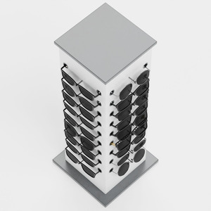 Tùy chỉnh 4 mặt Acrylic kính hiển thị đứng Countertop Kính mát hiển thị giá cho các cửa hàng bán lẻ - Product Image 4