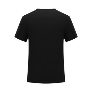 เสื้อยืดคอกลมแขนสั้นผ้าโมดอลแบบยูนิเซ็กซ์สั่งทำขายส่ง พร้อมโลโก้ที่ปรับแต่งได้สำหรับผู้ชาย - Product Image 6