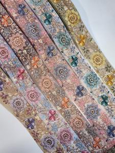 Tela de Encaje Floral de Último Diseño 2026, Adorno de Encaje, Malla Suave para Vestidos de Mujer - Product Image 2