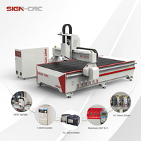 Máquina CNC para Trabajar Madera Factory 1325 MTC A2-1325 con Rodamientos y Motor para Procesamiento de Muebles 3D