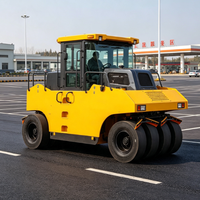 Compacteur d'asphalte 16 tonnes avec pression au sol de 400 kPa, rouleau pneumatique haute puissance à pneus pneumatiques à vendre