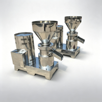 Colloïdmolen-emulgeringsmachine voor fruitjam, appelsaus, bessenpuree, voedselveilige hogesnelheidsmachine voor het maken van pindakaas
