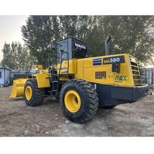 รถตักโคมัตสึ WA380-6 ราคาถูกสำหรับขาย เครื่องจักรกลงานดินจากญี่ปุ่น โคมัตสึ WA380 WA470 รถตักล้อยางโคมัตสึ - Product Image 1