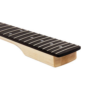 Mástil de guitarra ST de arce tostado de 22 trastes y radio de 9.5 pulgadas para zurdos con diapasón de palisandro en acabado satinado - Product Image 4