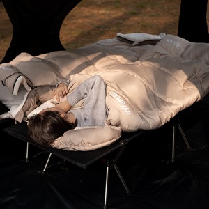 HISPEED Saco <span class=keywords><strong>De</strong></span> <span class=keywords><strong>Dormir</strong></span> <span class=keywords><strong>De</strong></span> Alta Calidad 85cm <span class=keywords><strong>De</strong></span> Ancho-18-12 Grados Saco <span class=keywords><strong>De</strong></span> <span class=keywords><strong>Dormir</strong></span> Impermeable Para Adultos - Product Image 5