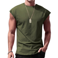 Camiseta sin Mangas Casual para Hombre, Ajuste Holgado, Fibra Refrigerante que Absorbe la Humedad, Ideal para Verano, Playa y Actividades al Aire Libre