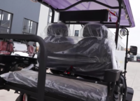 Voiturette de golf électrique tout-terrain LEIBIN, robuste, 4x4, forte performance de montée, pneus antidérapants, autonomie de 90 km, 3-4 places, vitesse de 30 km/h, tout-terrain