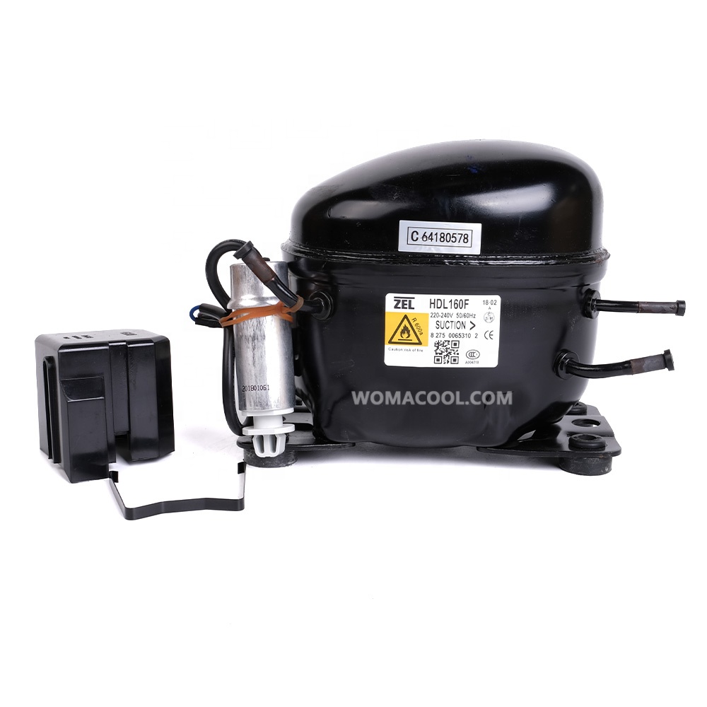Compressor de Refrigeração ZEL Zanussi HDL160F R600a 170W 220-240V