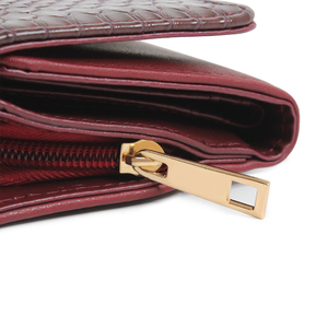 <span class=keywords><strong>Portefeuille</strong></span> en <span class=keywords><strong>cuir</strong></span> à motif Crocodile pour <span class=keywords><strong>femme</strong></span>, porte-monnaie à trois volets avec Logo personnalisé - Product Image 5