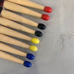 Juego <span class=keywords><strong>de</strong></span> Batería Completo <span class=keywords><strong>de</strong></span> Alta Calidad con Parches <span class=keywords><strong>de</strong></span> Nailon Coloridos y <span class=keywords><strong>Baquetas</strong></span> <span class=keywords><strong>de</strong></span> Arce Personalizadas 5A - Product Image 2