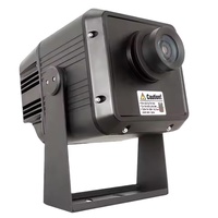 广告户外IP65防水RGBW LED投影灯声控DMX 8通道控制，可实现景观水波纹效果
