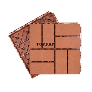 Durable Outdoor Interlocking <b>Plastic</b> Deck <b>Tiles</b> for Patio Balcony Terrace Courtyard Flooring - Product Image 3