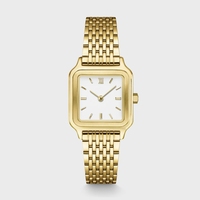 Montre de marque personnalisée, prix de gros d'usine, acier inoxydable, mouvement japonais, montre à quartz classique vintage haut de gamme pour femmes, montre de mode