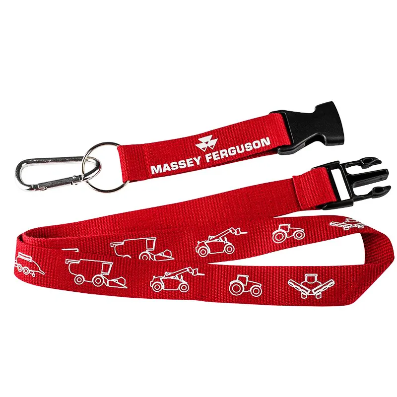 Promosi Dapat Disesuaikan Pergelangan Tangan Tenun Satin Pemegang Kartu Leher Anime Logo Kustom Polyester Lanyard