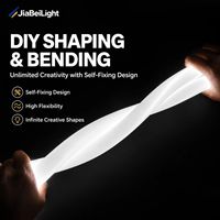 Bande lumineuse néon à angle de vision panoramique à 360 degrés, flexible en silicone RGB RGBW 24V pour éclairage décoratif enveloppant et modélisation
