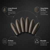 Ongles en gel souple pour débutants, finition brillante, faux ongles légers, fabriqués sur commande pour les magasins de produits de beauté 1005