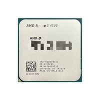 Processeur de bureau débloqué CPU R5 4500 6 cœurs, 12 threads avec refroidisseur Wraith Stealth