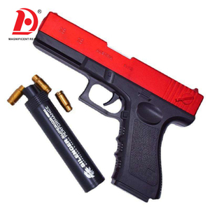 Huada Trò chơi bắn súng Hướng dẫn sử dụng vỏ ejecting Foam mềm Bullet Gun đồ chơi khí động học an toàn EVA softball G18 Súng đồ chơi Blaster Gun đồ chơi - Product Image 4