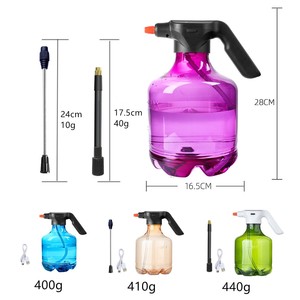 SPR06 Spruzzatore Elettrico da 3L di Grande Capacità, Nebulizzatore Automatico Ricaricabile USB per Disinfezione e Giardinaggio - Product Image 2