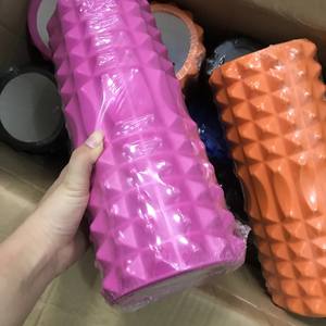 Rodillo de Yoga y Pilates Portátil de Alta Densidad, Columna de Espuma con Puntos Flotantes, Ecológico, para Masajes Deportivos, Relajación y Fitness - Product Image 5