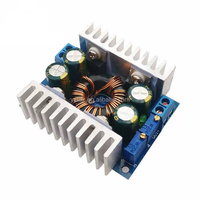 Régulateur de tension solaire DC-DC8A pour voiture, module d'alimentation réglable à tension et courant constants, avec fonction de rechargement automatique et de surtension.