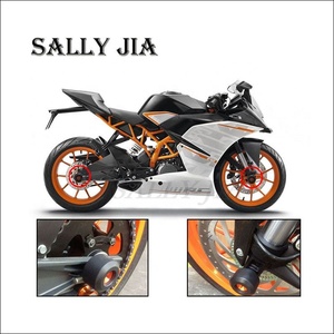 Convient pour <span class=keywords><strong>KTM</strong></span> Duke / <span class=keywords><strong>Rc125</strong></span> / 200 / 250 / 390 02-18, boule anti-chute pour roue avant et arrière, accessoire de modification de moto - Product Image 6